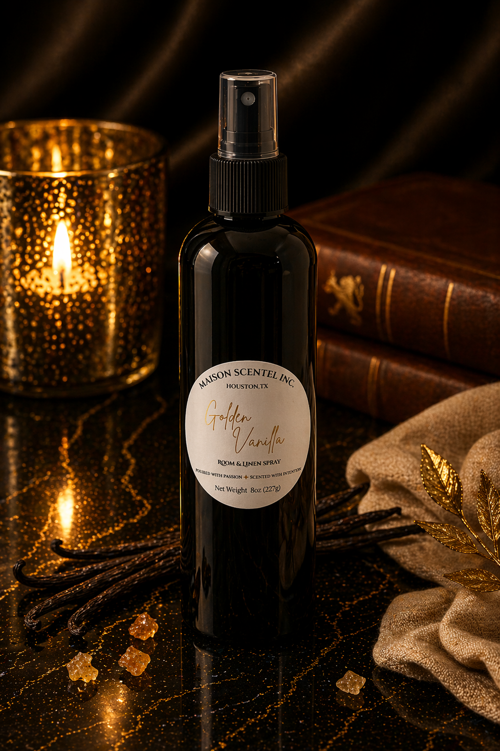 Golden Vanilla | Warm Calm | Room & Linen Spray