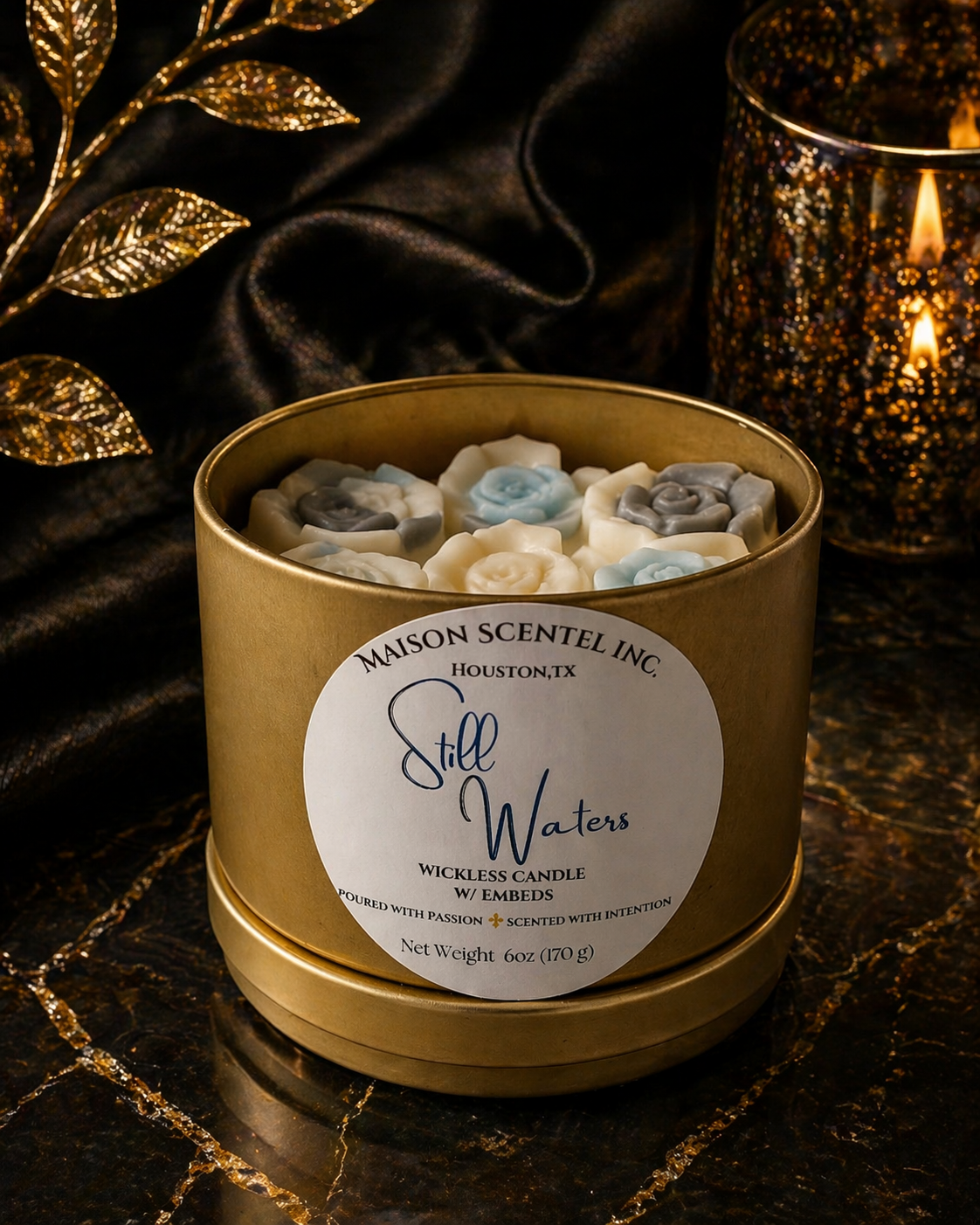 Still Waters | Clean Serenity | Wickless Candle