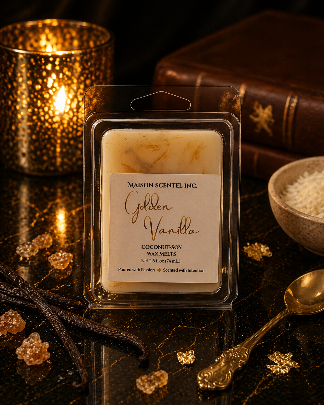 Golden Vanilla | Warm Calm | Wax Melts