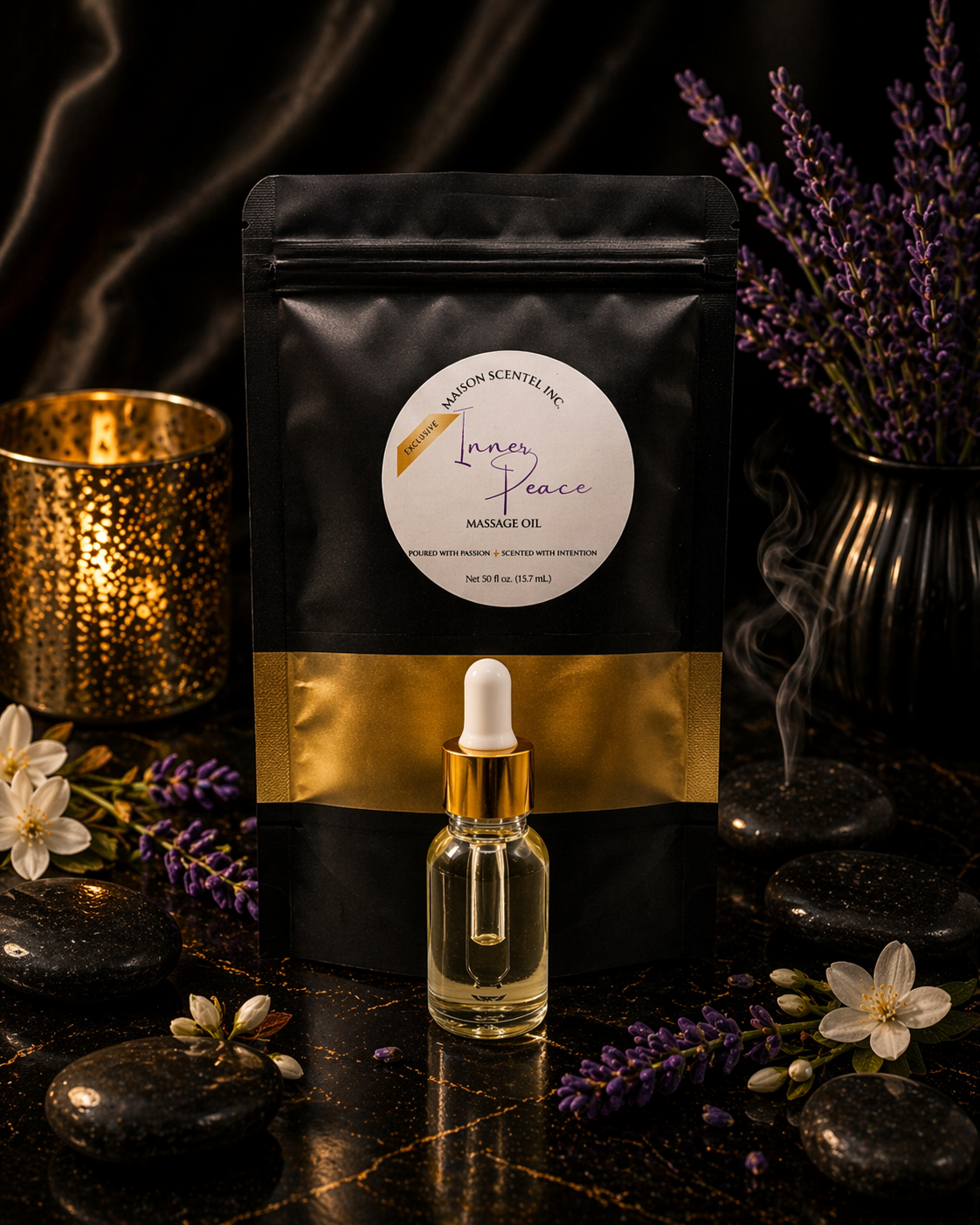 Inner Peace | Cozy Comfort | Massage & Body Oil